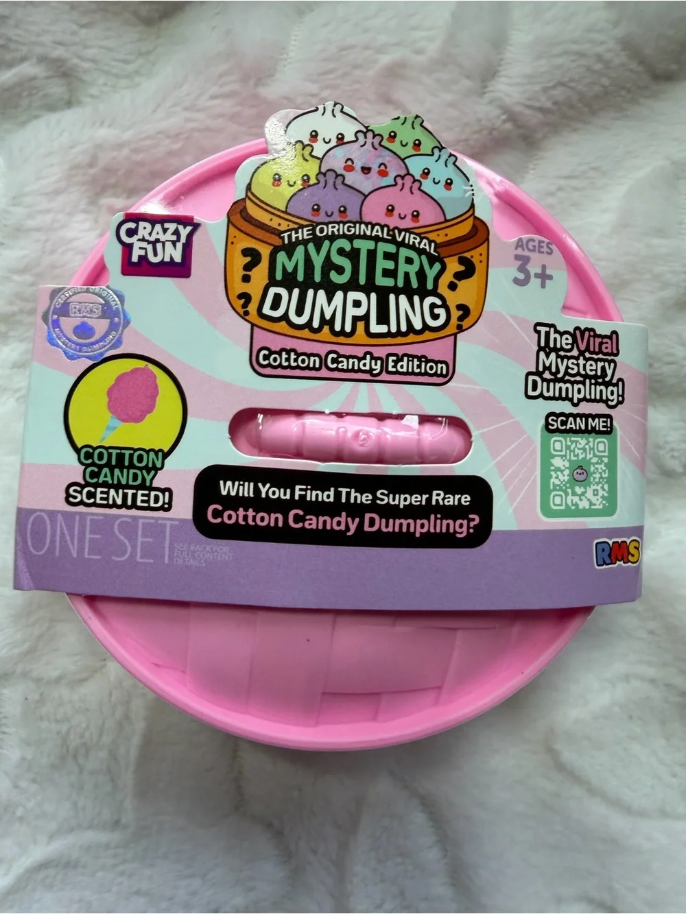 🍭🥟 RMS Crazy Fun – Original Viral Mystery Dumpling | Cotton Candy Edition 💕✨